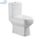 Aquacubic beliebter einteiliger Quadratwaschanschluss S-Trap &amp; T-Trap Toilette